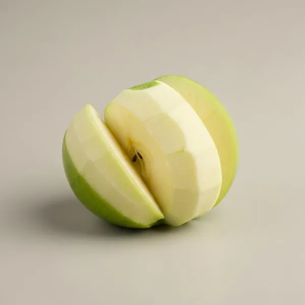 Apple, Granny Smith, peeled, raw