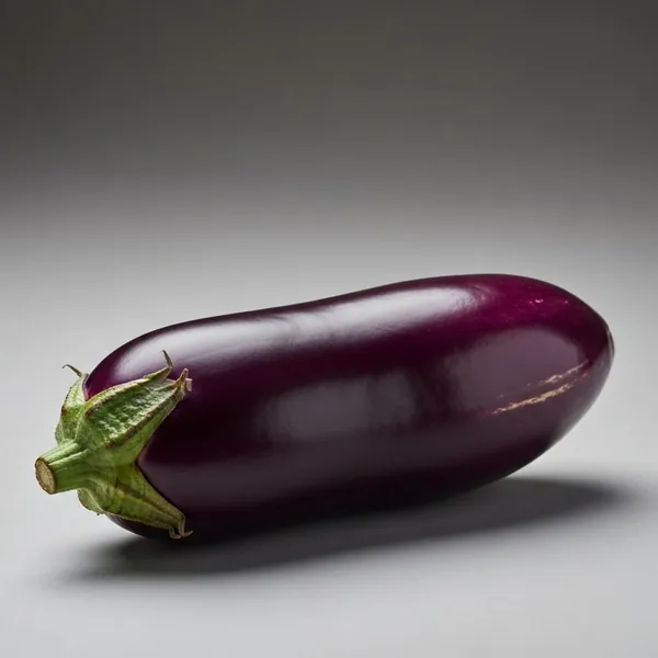 Aubergine / Brinjal / Eggplant, unpeeled, raw