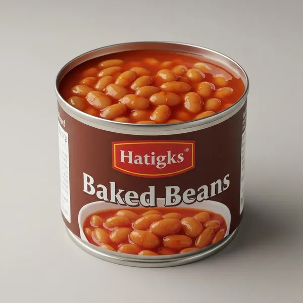 Baked beans, canned in tomato sauce