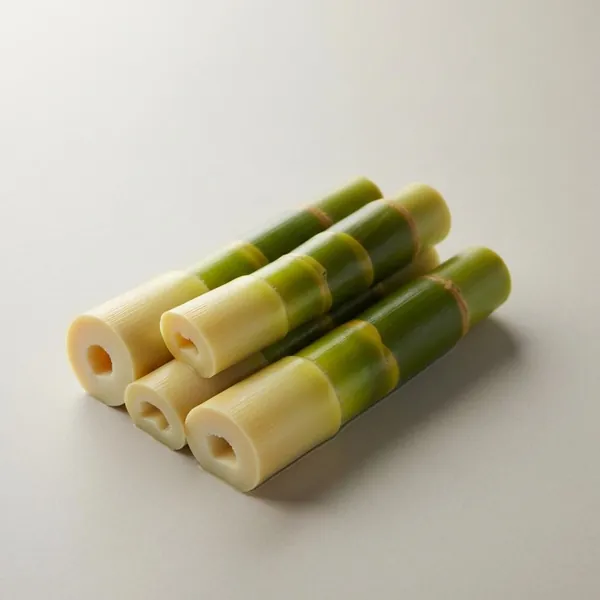 Bamboo shoots, canned in brine, drained