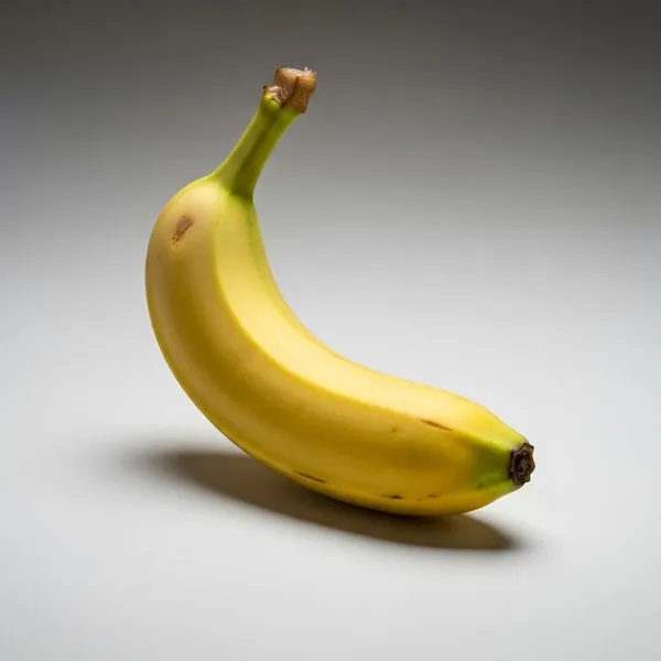 Banana, common, firm, peeled, raw