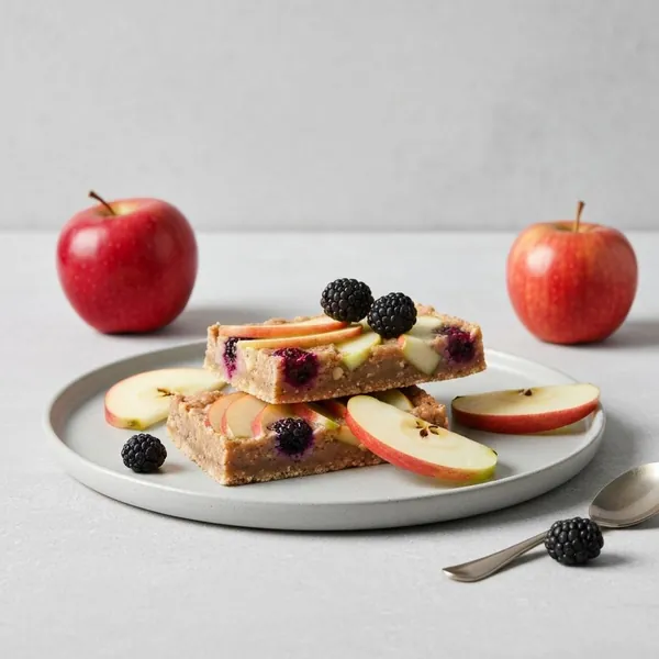 Bar, energy, apple and berry