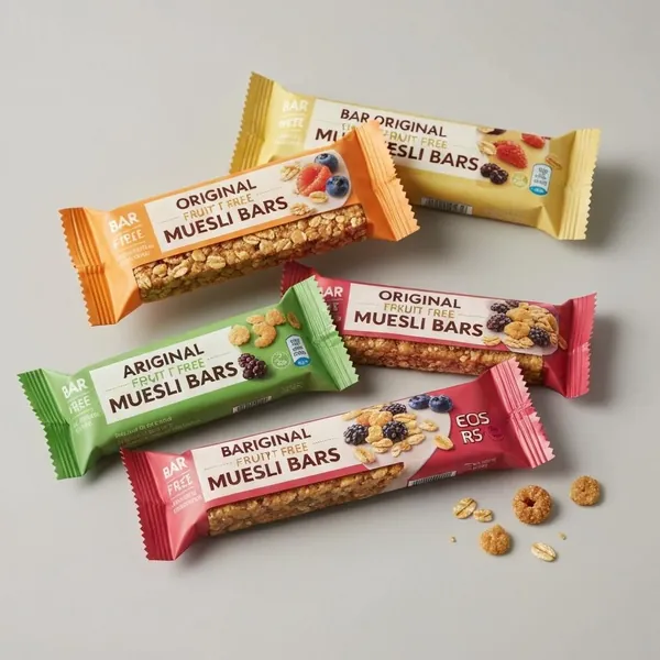 Bar, Original Fruit Free Muesli Bars, Carman's