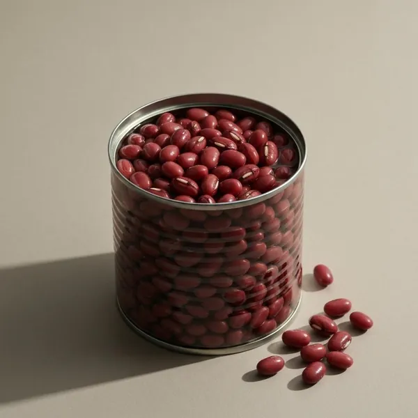 Bean, Adzuki, canned, drained