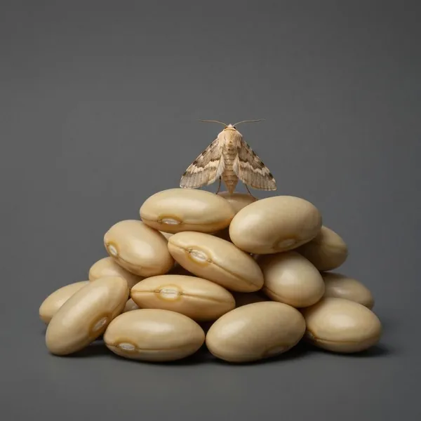 Bean, moth, dried, boiled, drained