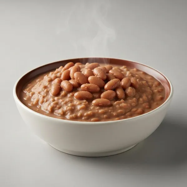 Bean, pinto, refried, canned