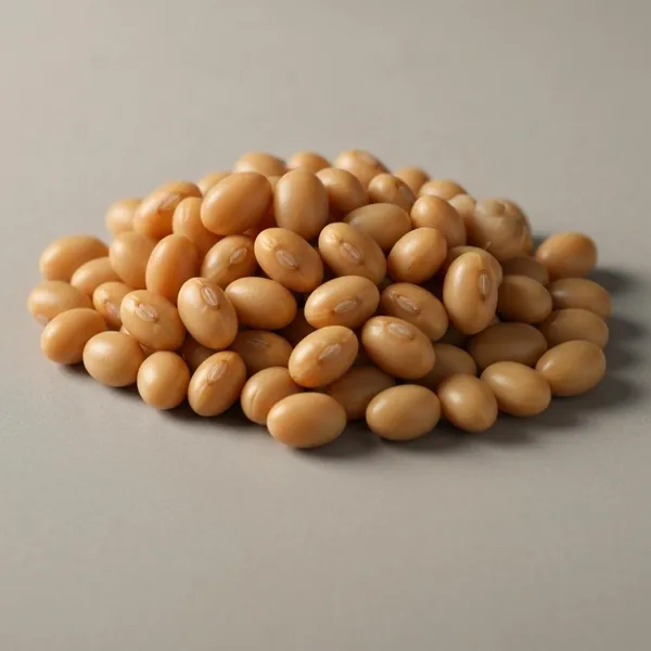 Bean, soya, dried, boiled, drained