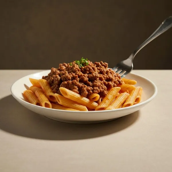 Beef Bolognese with Gluten-Free Penne, Prepared Meal Delivery, Dineamic