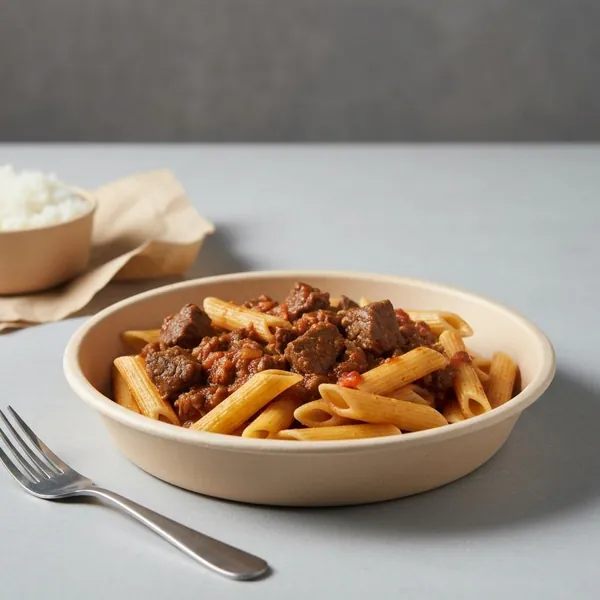 Beef Ragu Penne, Prepared Meal Delivery, Field Doctor