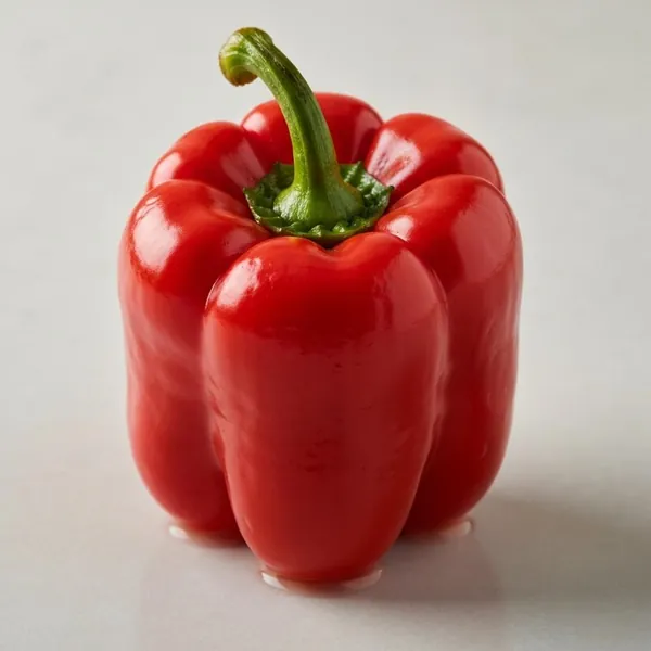 Bell pepper / Capsicum, red, roasted, in brine, drained