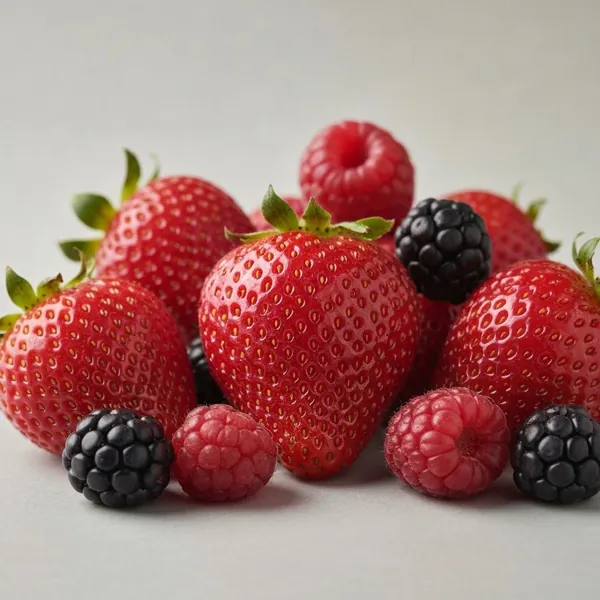 Berry, strawberry, raw