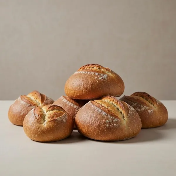 Bread, gluten free, Brown Ciabatta Rolls, Schär