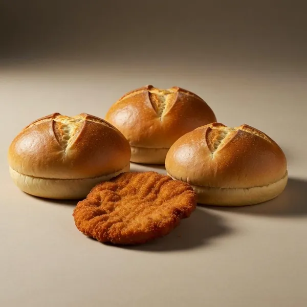 Bread, gluten free, Burger Buns, organic, Schnitzer