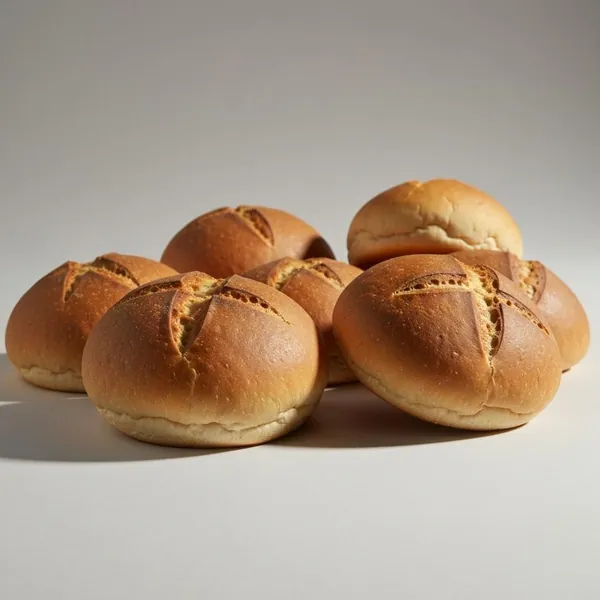 Bread, gluten free, Hamburger Buns, The Grain Escape