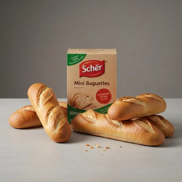 Bread, gluten free, Mini Baguette, Schär