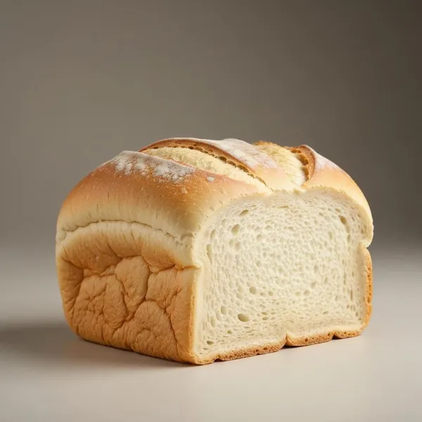 Bread, gluten free, white
