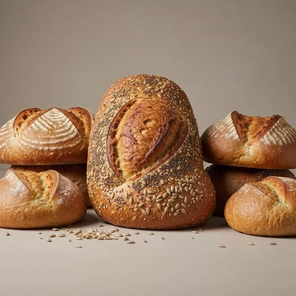 Bread, Wholemeal Spelt Chia & Sunflower Seeds, sourdough, Naturis Organic Breads