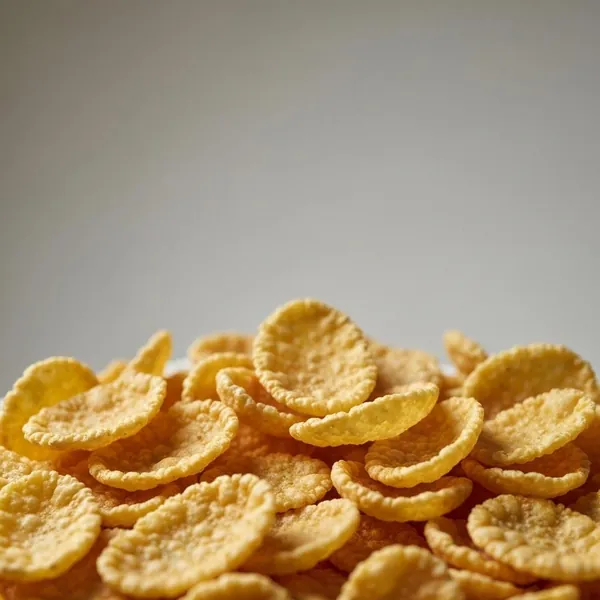 Breakfast cereal, flakes of corn