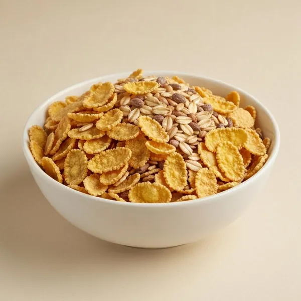 Breakfast cereal, flakes, mixed grain (7 mix)