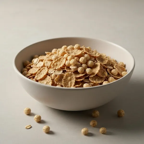 Breakfast cereal, muesli, plain