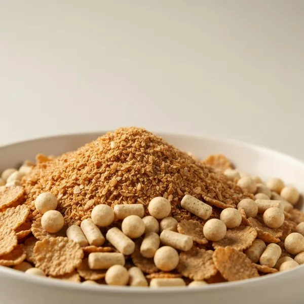 Breakfast cereal, wheat bran, pellets
