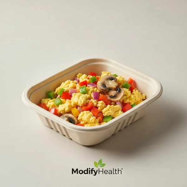 Breakfast Vegetable Scramble, Prepared Meal Delivery, ModifyHealth