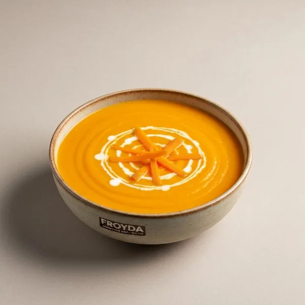 Carrot Soup, Prepared Meal Delivery, Froyda