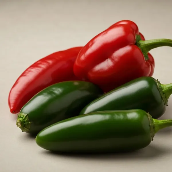 Chilli / Chili, Jalapeno, whole, raw