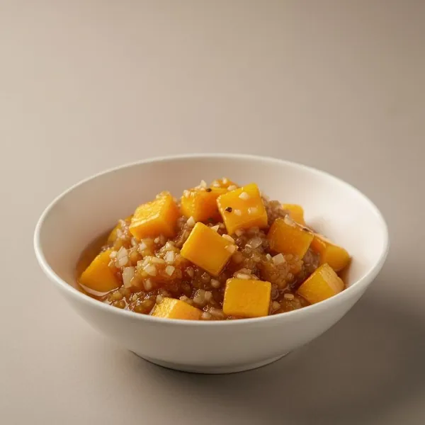 Chutney, mango (contains garlic and onion)
