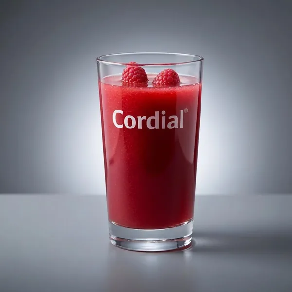 Cordial, apple and raspberry, 50% real juice