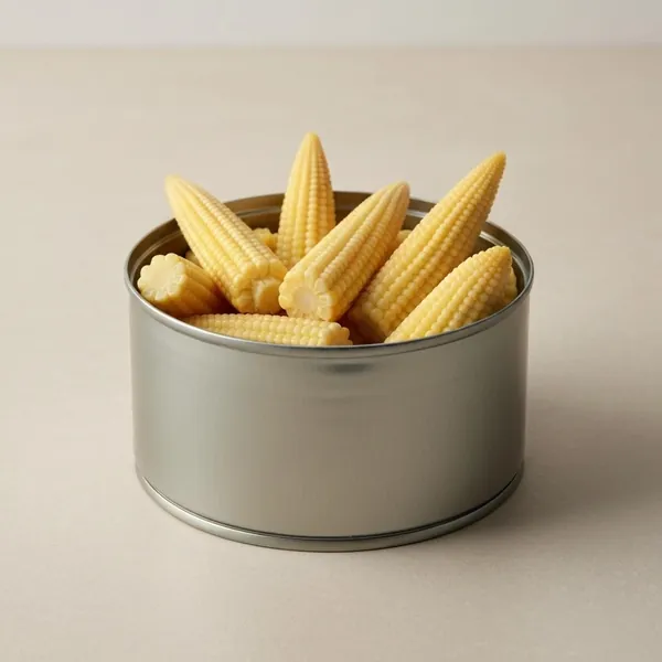 Corn, baby, canned, drained
