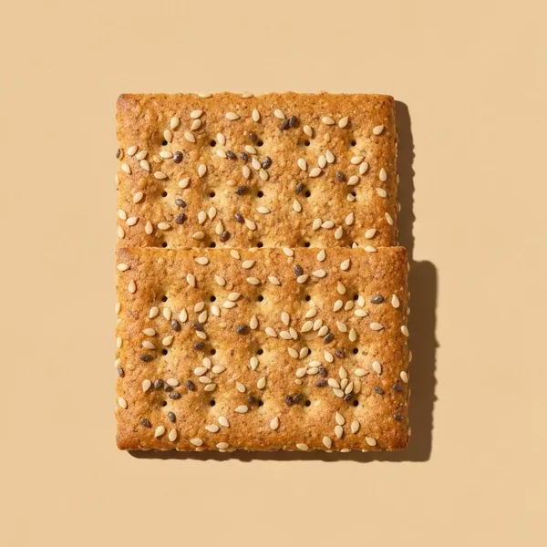 Cracker, gluten free, Seeded Crispbread Sesame & Chia, Schär