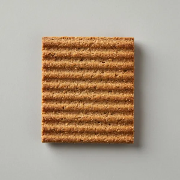 Cracker, rye, high fibre