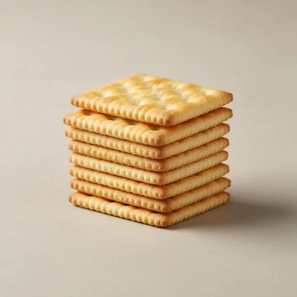 Cracker, saltines, plain