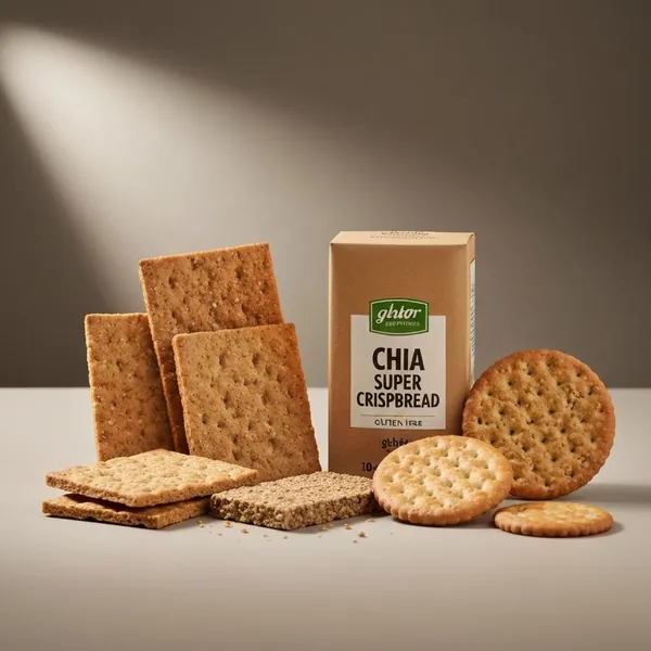 Crispbread, gluten free, Chia Super Crispbread, Schär