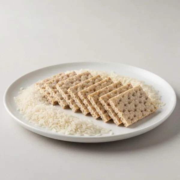 Crispbread, rice