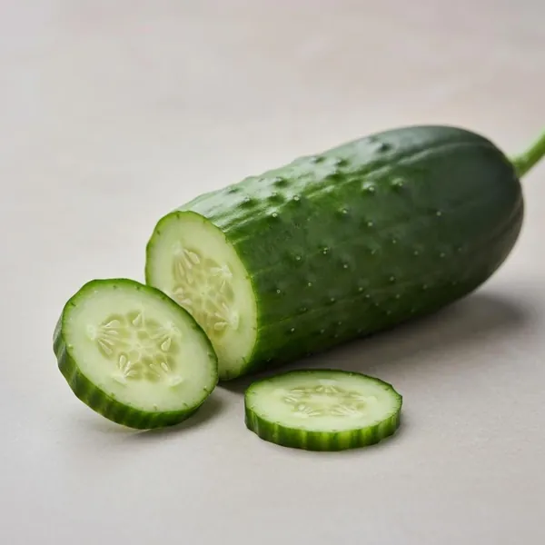 Cucumber, Lebanese, raw