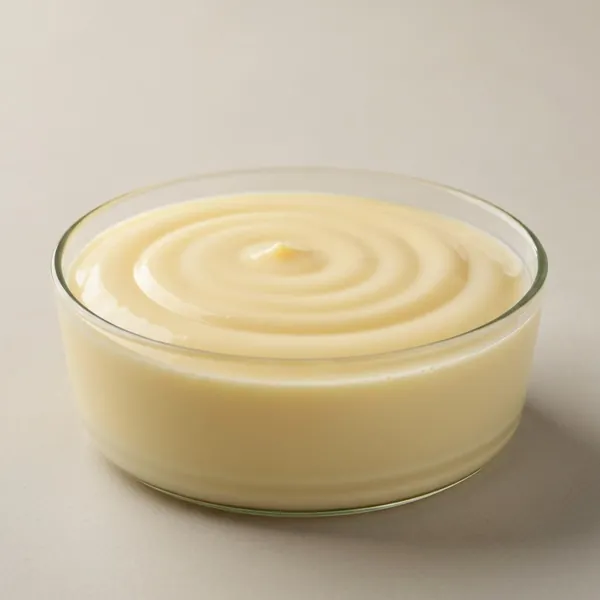 Custard, vanilla, regular fat