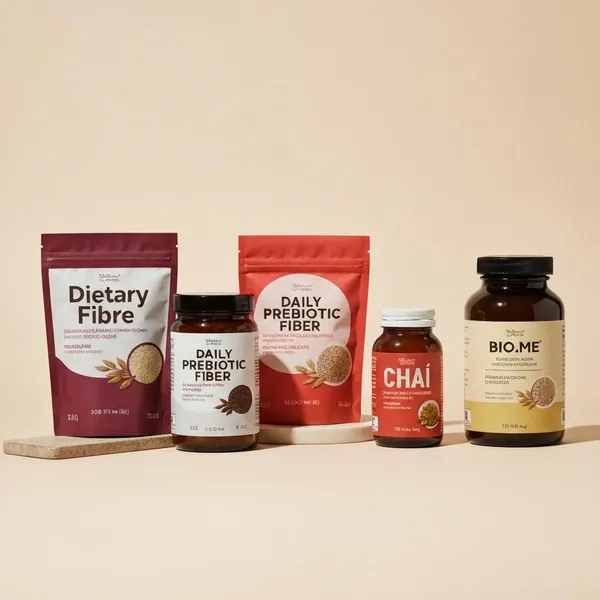 Dietary fibre, Daily Prebiotic Fiber, Chai, Bio.me