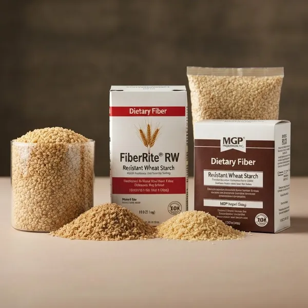 Dietary fibre, FiberRite® RW, resistant wheat starch, MGP® Ingredients Inc.
