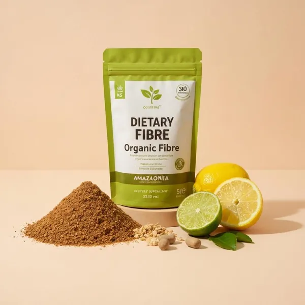 Dietary fibre, Organic Fibre, Lemon Lime, Amazonia