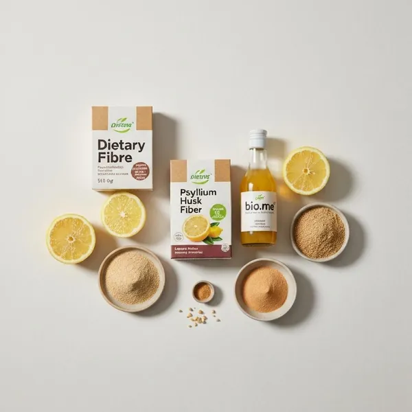Dietary fibre, Psyllium Husk Fiber, Lemonade, Bio.me