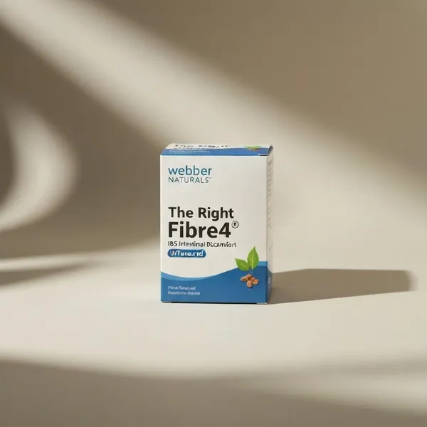 Dietary fibre, The Right Fibre4® IBS Intestinal Discomfort Unflavoured, Webber Naturals