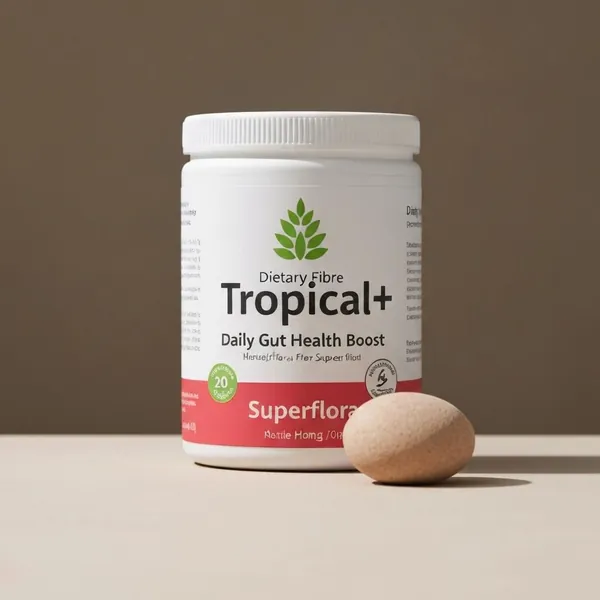 Dietary fibre, Tropical+ Daily Gut Health Boost, Superflora