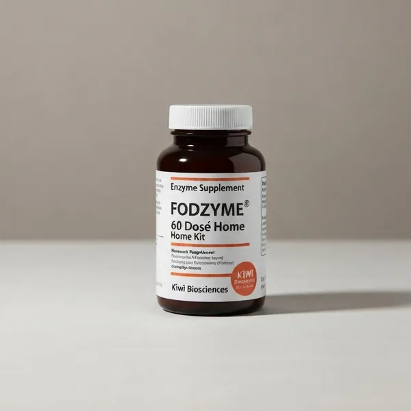 Enzyme supplement, FODZYME® 60 Dose Home Kit, Kiwi Biosciences