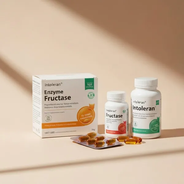 Enzyme supplement, Fructase capsules, Intoleran