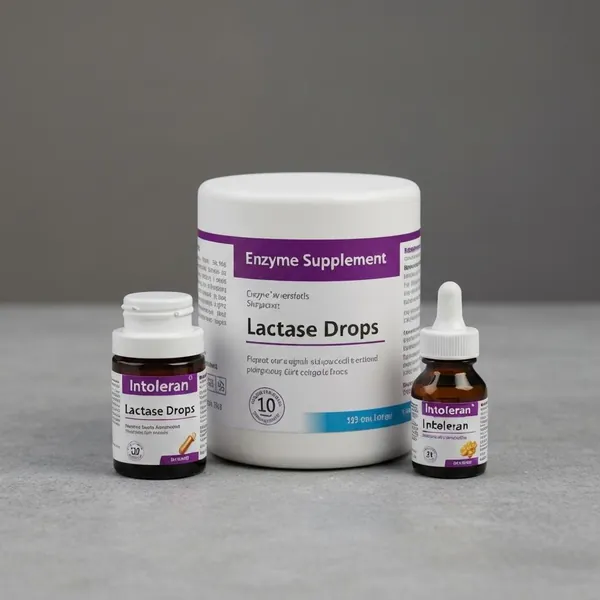 Enzyme supplement, Lactase Drops, Intoleran