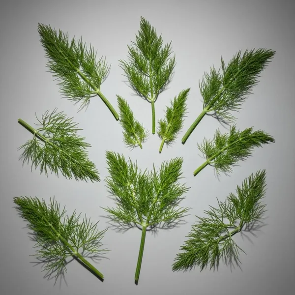 Fennel (leaves only), raw