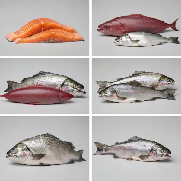 Fish, all varieties, plain
