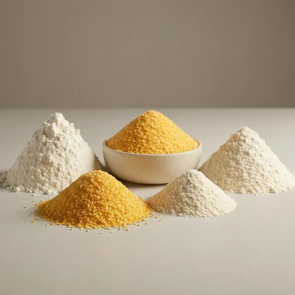 Flour, corn, masa harina / masa lista 